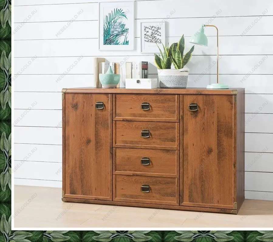 Тумба Индиана JKOM2D4S дуб саттер | изображение 4