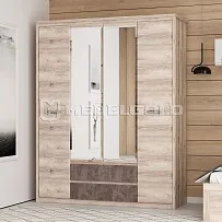 Шкаф 4-створчатый Джаз 4DG2S Z