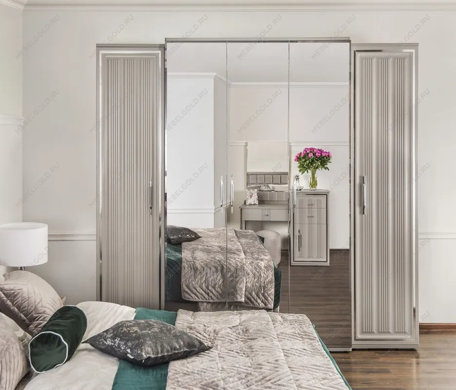 Шкаф Замира 5-дверный серый камень | изображение 6