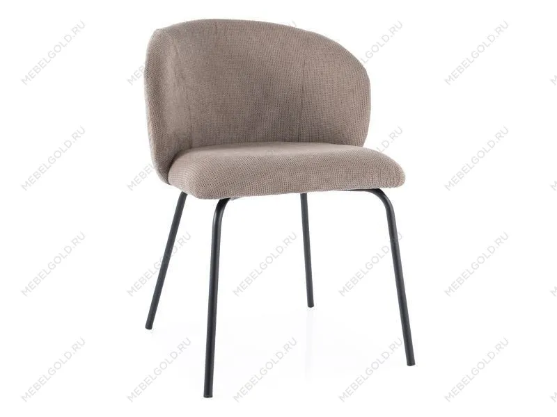 Стул кухонный Signal KEVIN Vardo 35 (бежевый/черный)