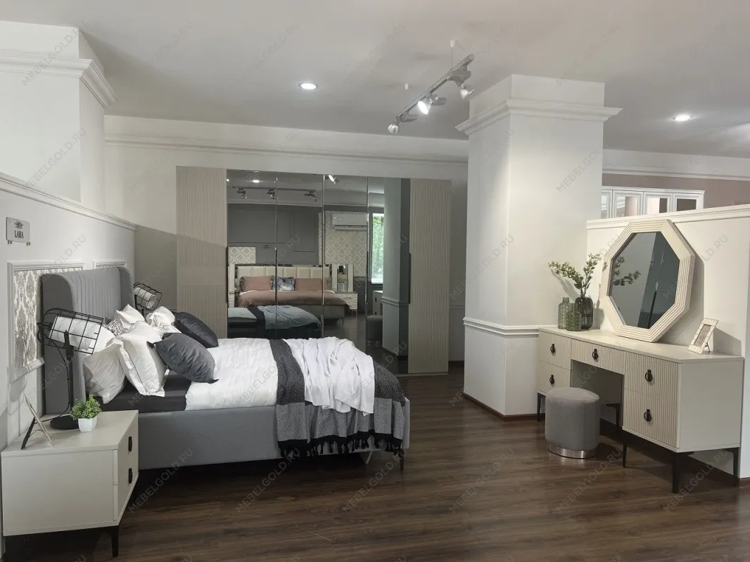 Туалетный столик Стелла светло серый камень | изображение 9