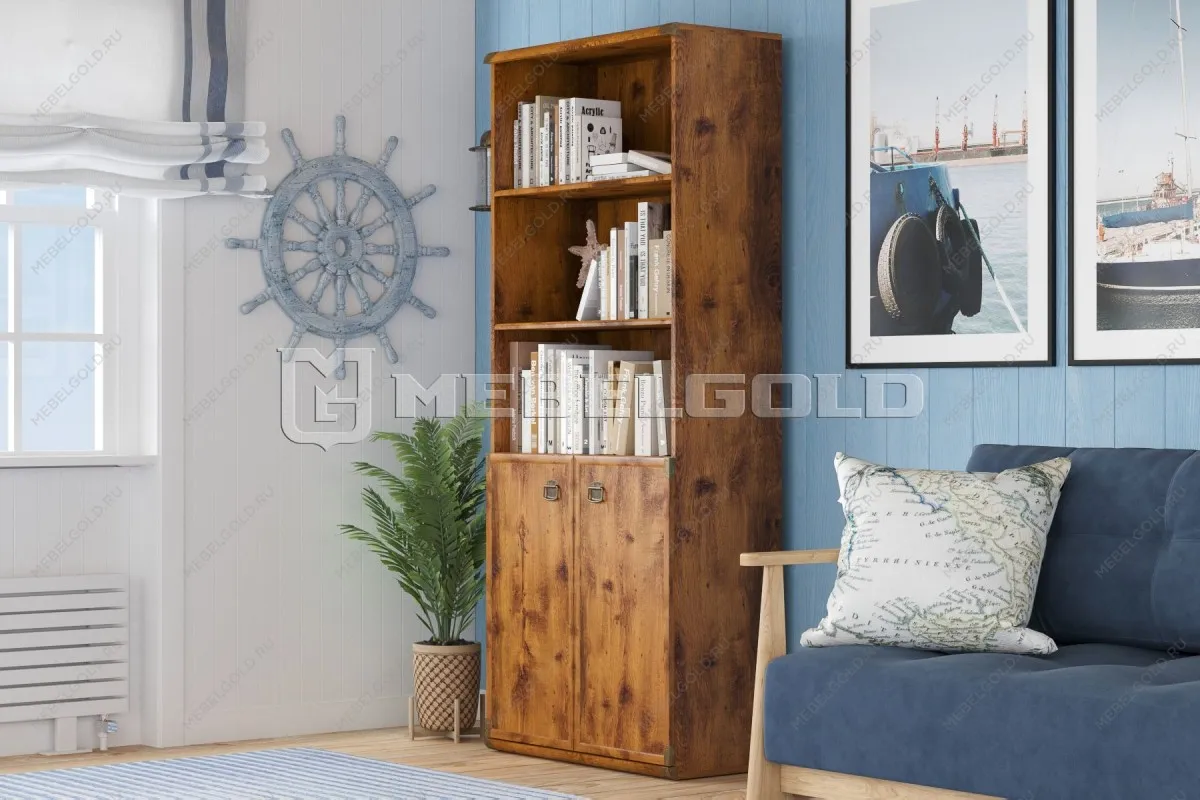 Стеллаж Индиана JREG2DO дуб саттер | изображение 2