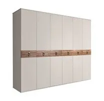 Шкаф 6-ти дв. Bogemia Wood Fa (Шелк/Хром) БМШ2/6(Wo)