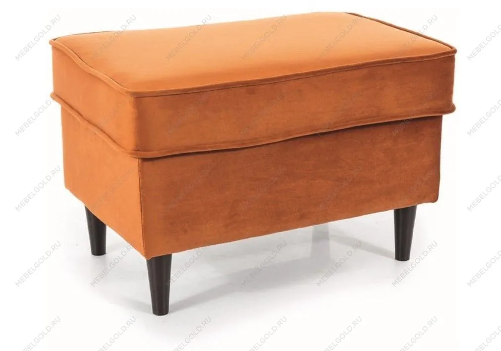 Пуф Signal RON VELVET (корица/венге)