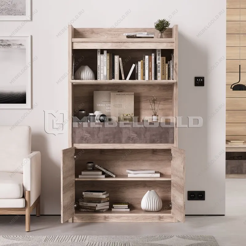 Шкаф с витриной Джаз 1V2D1S | изображение 3