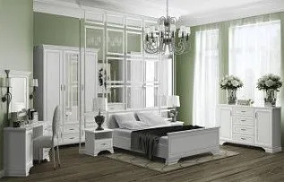 Спальня Кентаки белый 4