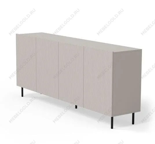 Комод Halmar PAXOS KM-2 (кашемир/черный) | изображение 4