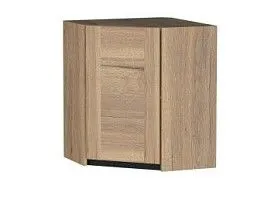 Шкаф угловой ШУ-60, Сити (600*600*720) Дуб Галифакс натуральный, 20829