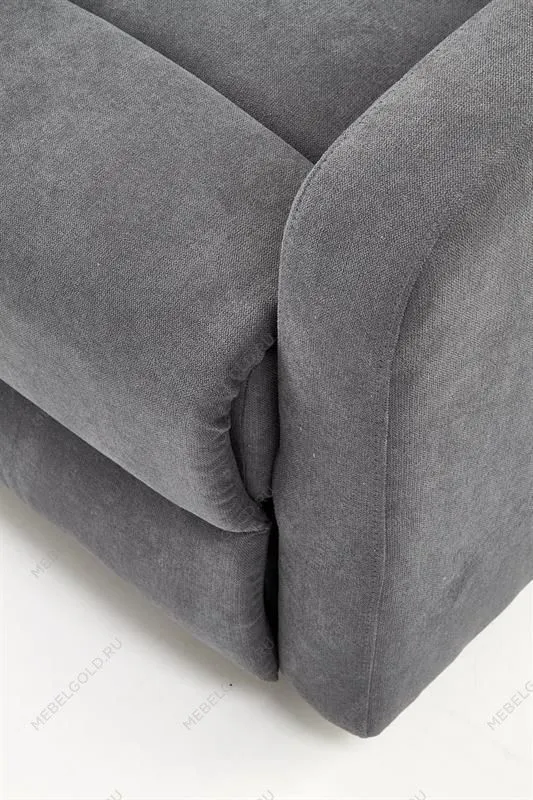 Кресло Halmar OSLO 1S раскладное (темно-серый) | изображение 7