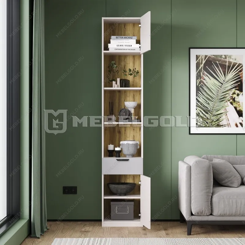 Шкаф открытый Модерн 2D1S/45 | изображение 3