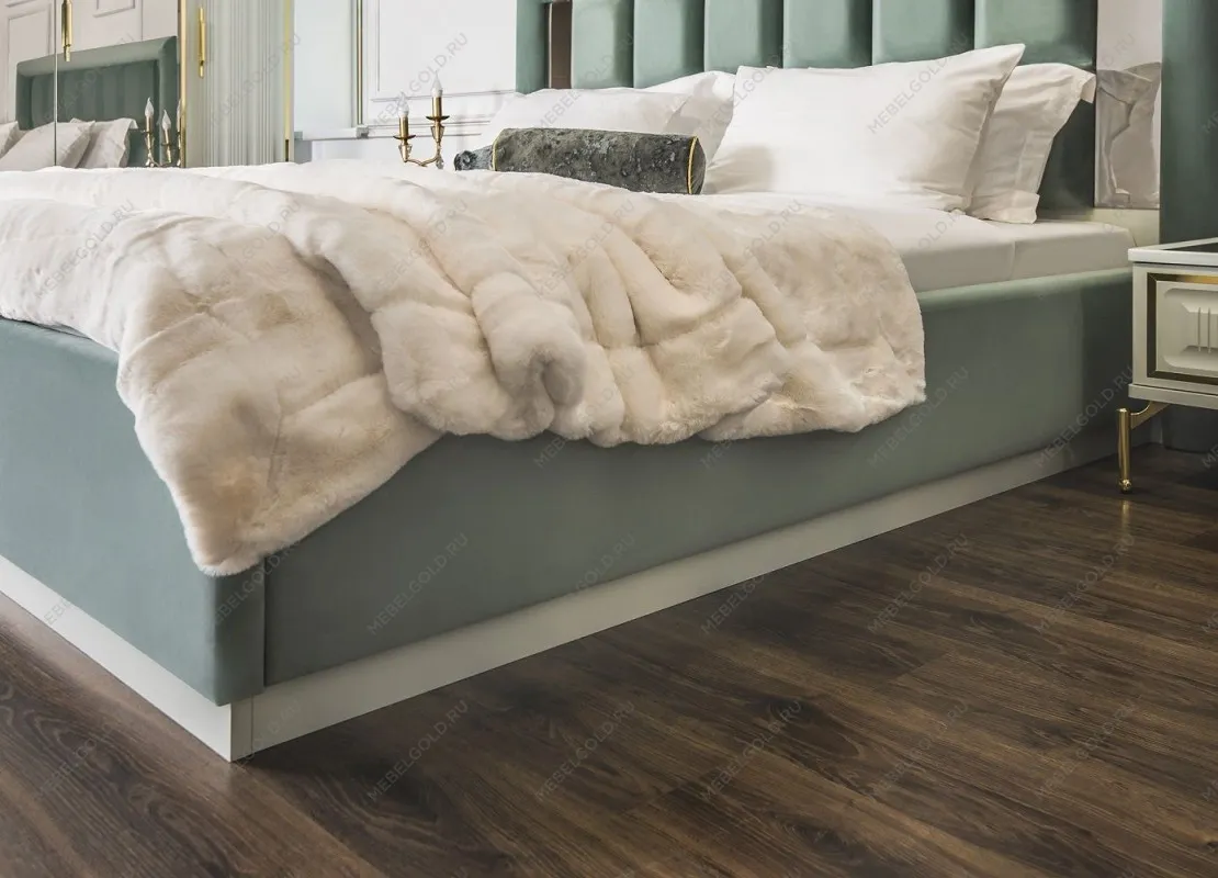 Кровать Замира 160x200 см оливковый | изображение 8