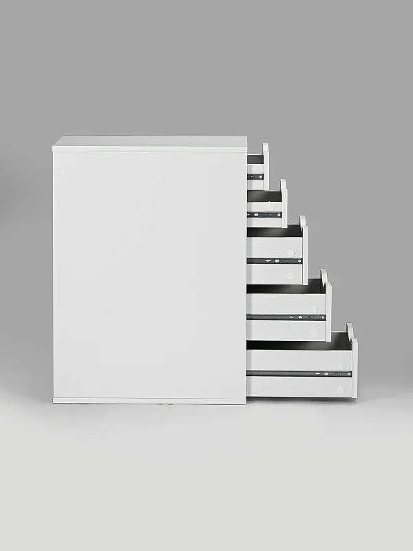 Комод Ингар, 5 ящиков, 36x71x53 см, белый | изображение 8