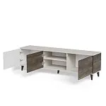 Тумба под телевизор Halmar RANDOM 2 RTV-2 180 (кашемир/орех/черный) | изображение 8