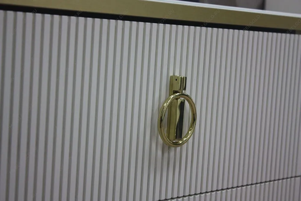 Лобня - Стол туалетный Римини СОЛО (белый золото) РМСТ-1 (s) | изображение 13