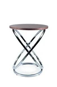 Стол журнальный Signal EOS E (орех/хром)