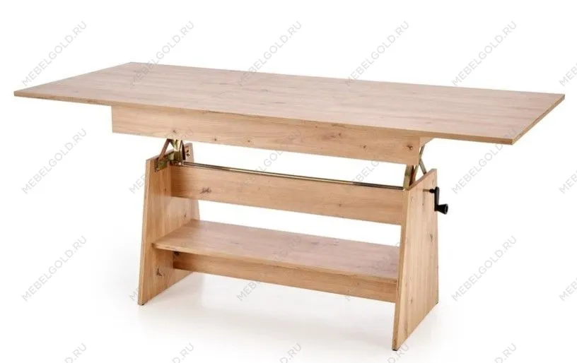 Стол-трансформер Halmar ERIKA 120 (дуб артизан) | изображение 1