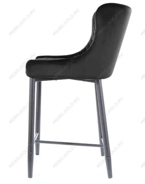 Барный стул Signal COLIN B H-2 VELVET (черный) | изображение 5