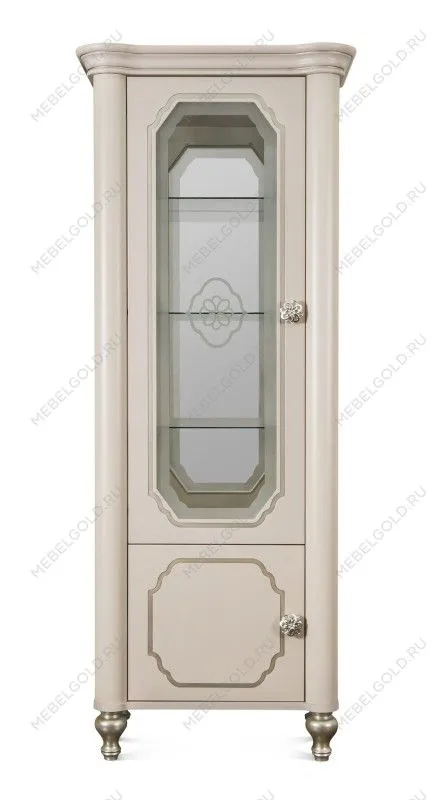 Витрина Лали 1-ств бежевый | изображение 1