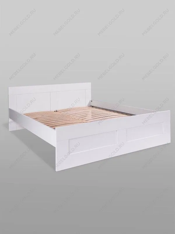 Кровать двуспальная Сириус, 180х200 см, белая RU | изображение 10