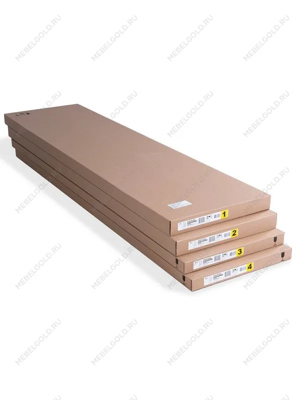 Шкаф Сириус, 4 двери и 1 ящик с зеркалами, 156х50х190 см, дуб сонома | изображение 12