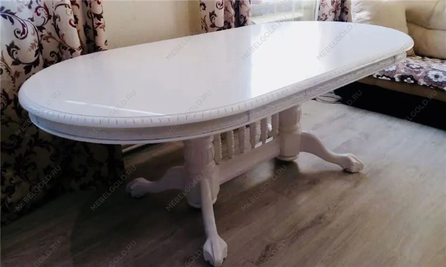 Стол АЗИЯ (Белый) 106х160х200х240 | изображение 1