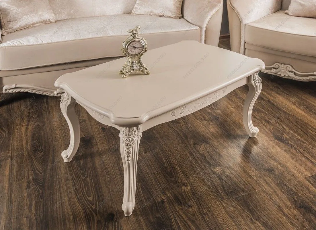 Столик прямоугольный Мокко бежевый | изображение 3