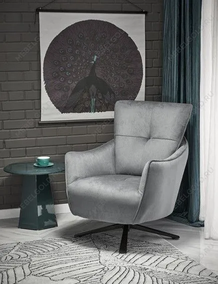 Кресло Halmar SCAMPI (серый) | изображение 8