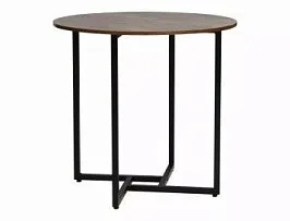 Стол обеденный Signal ALTO II 80 (рустикальный коричневый/черный)