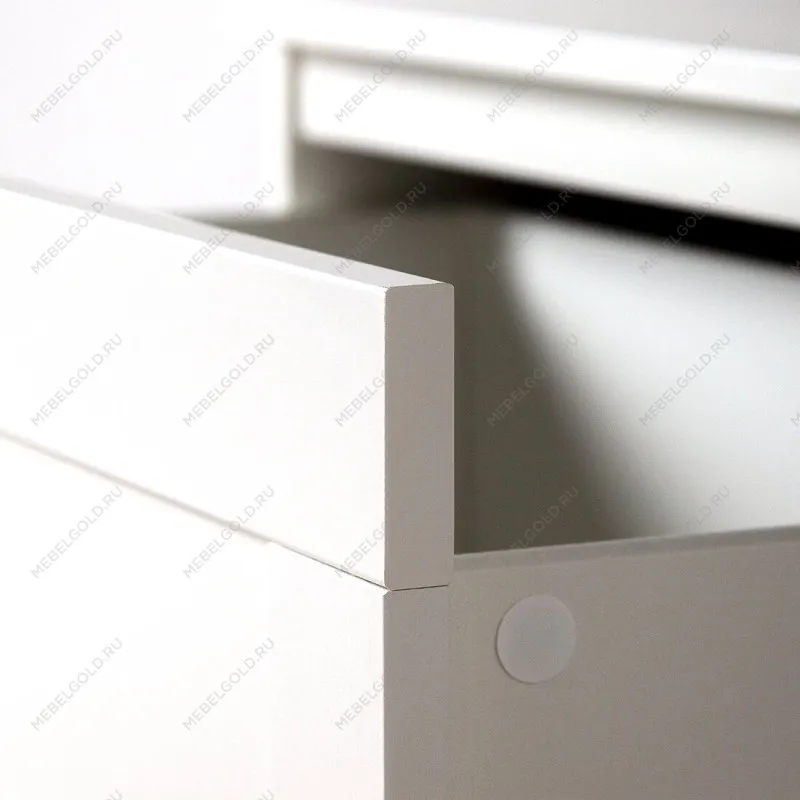 Комод Сириус, 4 ящика, 78х41х123 см, белый | изображение 7