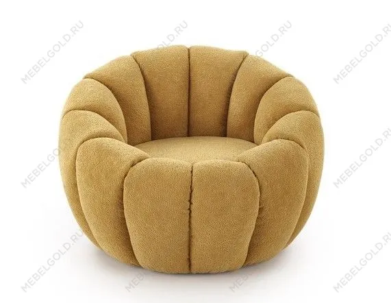 Кресло HALMAR GASPAR 2 горчичный | изображение 4