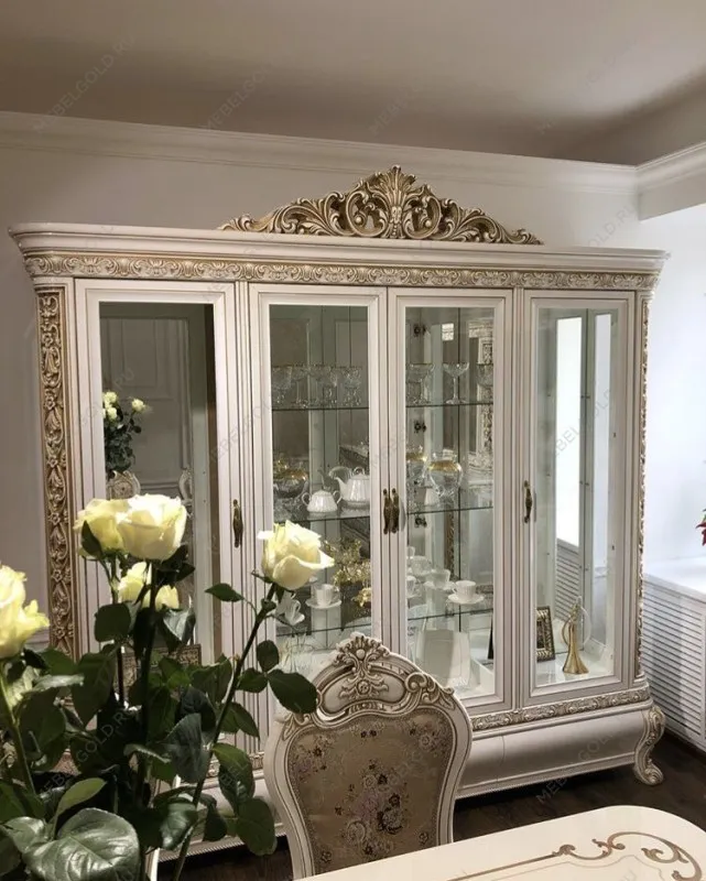 Сервант Алсу белый глянец | изображение 2