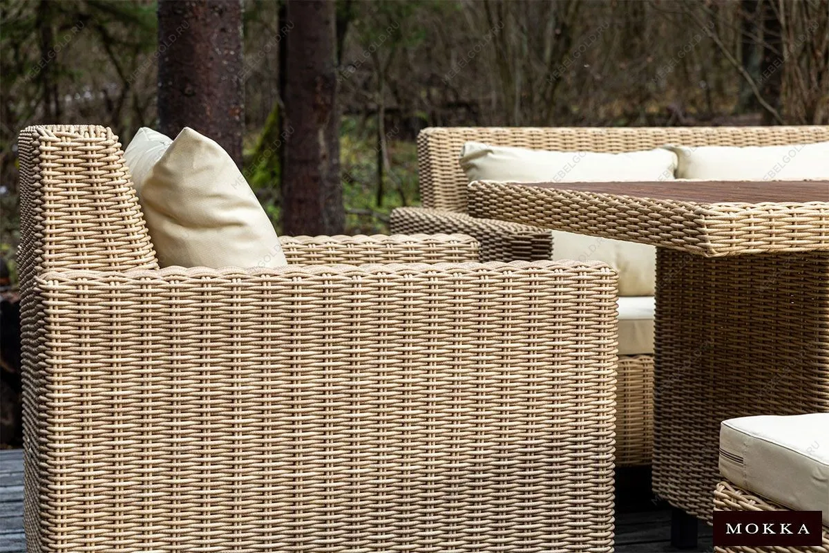 MOKKA BELLA кресло, соломенный | изображение 4