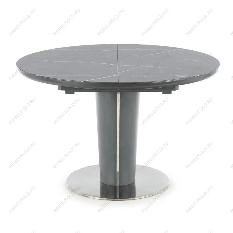 Стол обеденный Halmar RICARDO раскладной (серый мрамор)