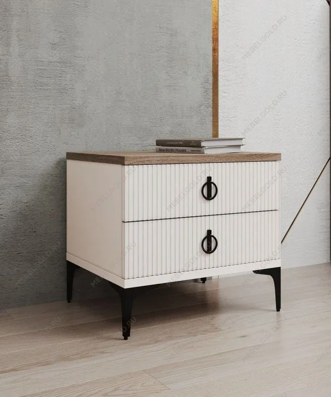 Тумба прикроватная Стелла белый | изображение 1