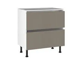 Стол с ящиками СЯ-(2)-80, Виста (600*523*870) Мокко, 25415