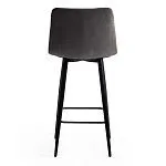 Стул полубарный CHILLY (mod. 7095пб) серый barkhat 26/черный | изображение 3