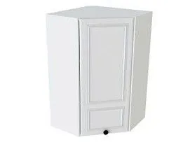 Шкаф угловой ШУ-60, Бьянка (600*600*960) Белый, 21135