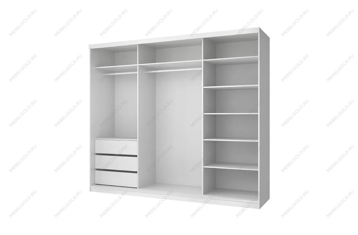 Шкаф Lyon 250, белый | изображение 1