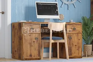 Стол письменный Индиана JBIU2D2S дуб саттер