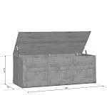 Сундучок Индиана JKUF/120 дуб саттер | изображение 5