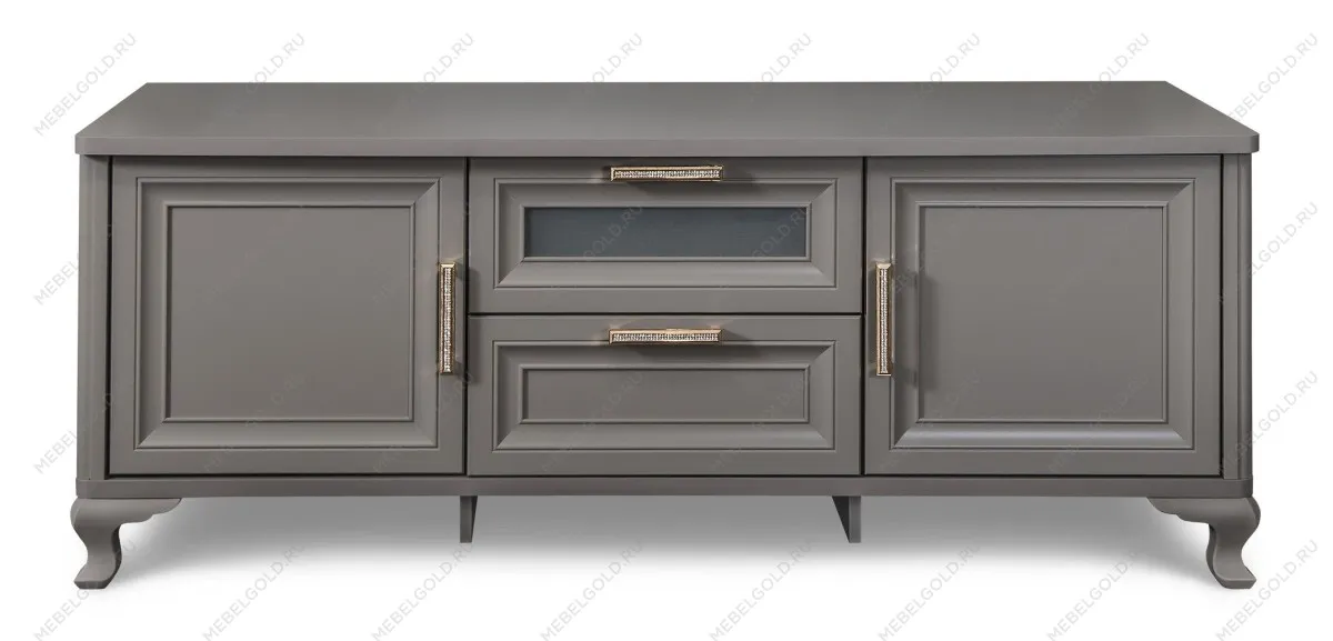 Тумба под телевизор Мокко серый камень - Выставка Балашиха | изображение 1