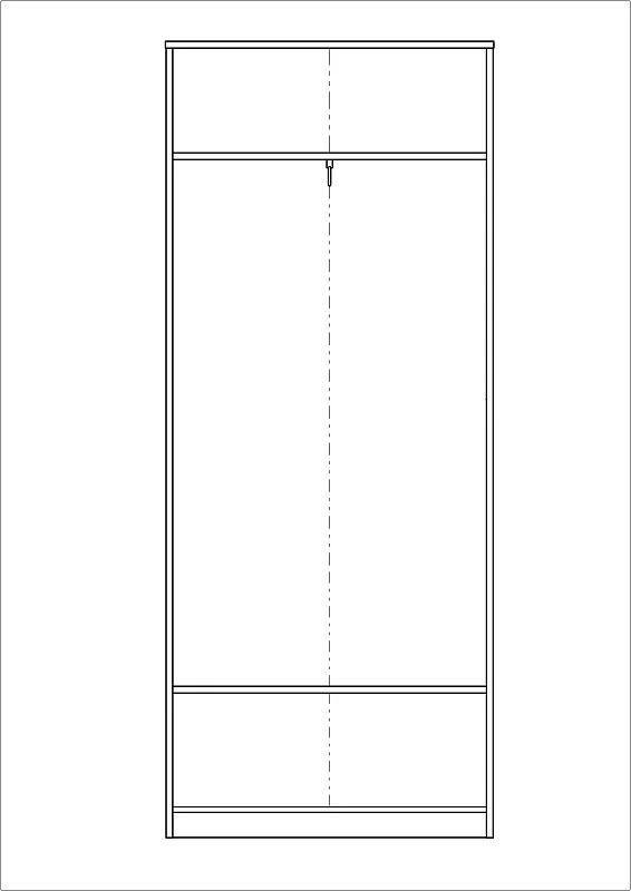 м. Марьина Роща - БРИМНЭС / СИРИУС Шкаф ИКЕА / IKEA для одежды 2 двери и 1 ящик сонома | изображение 5