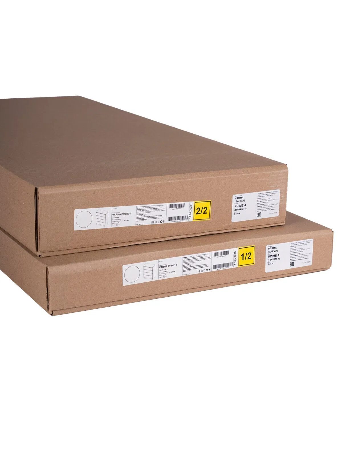 Комод Варма Прайм, 4 ящика, 80х100х48 см, шпон натурального дерева, дуб беленый | изображение 11