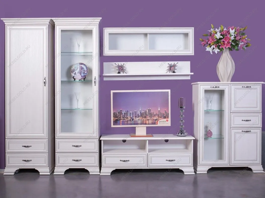 Тумба Тиффани 1V2D1S вудлайн кремовый - Выставка м. Марьина роща | изображение 7