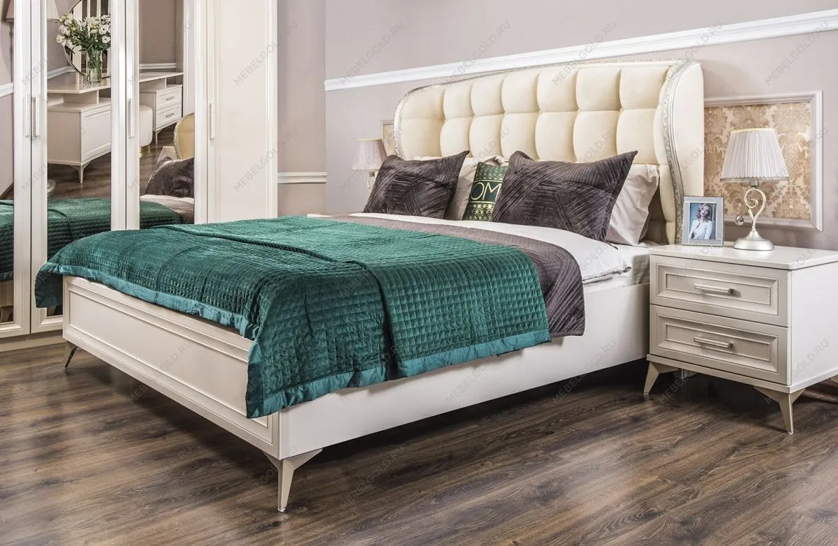 Кровать Нонна 180х200 мокко глянец | изображение 1