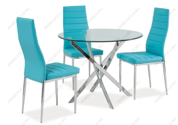 Стол обеденный Signal AGIS (прозрачный) | изображение 3