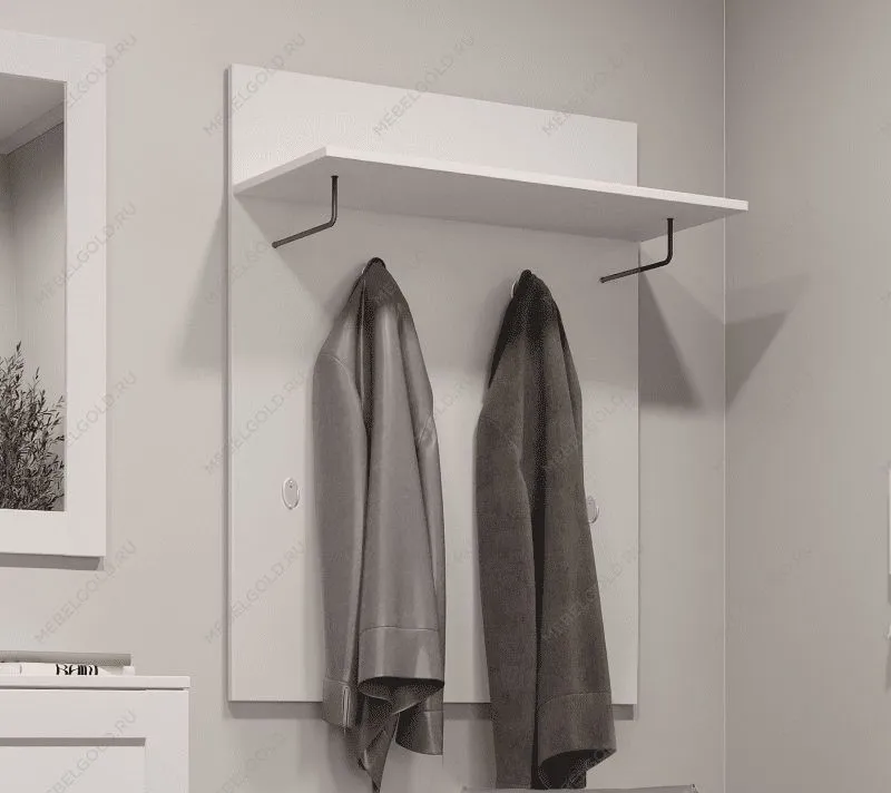 БРИМНЭС / СИРИУС вешалка ИКЕА / IKEA 78х100 белая | изображение 3