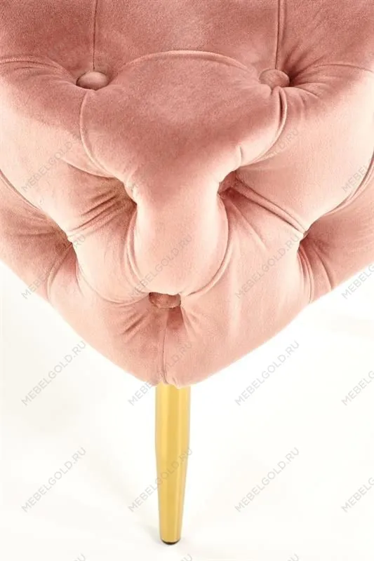 Скамья Halmar ATHENA (розовый/золотой) | изображение 3