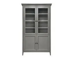 Библиотека 2 дверная Manhattan (Серый)