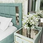 Кровать Замира 160x200 см оливковый | изображение 3